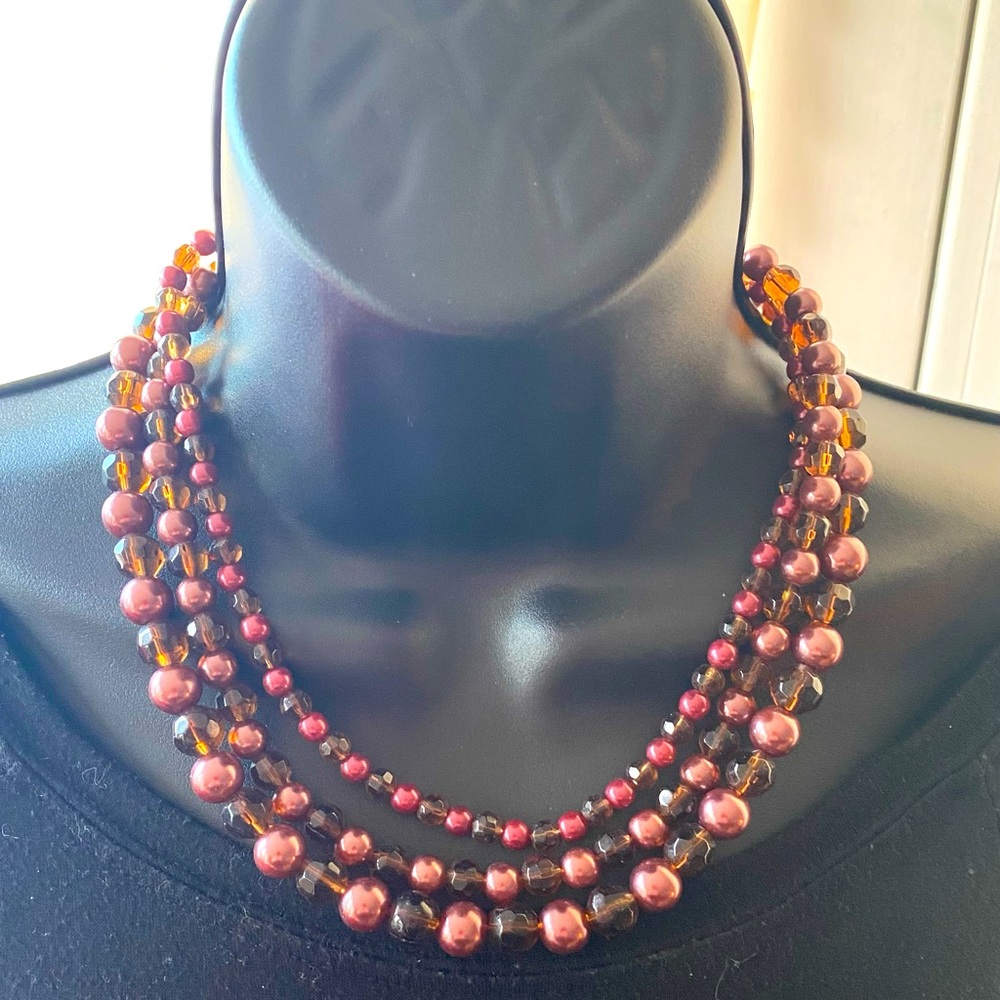 Premier Designs beaded necklace